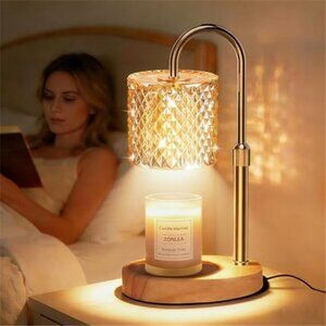 Candle Warmer Lamp Electric Wax Melt Warmer Timer Dimmer Adjustable Home Decor